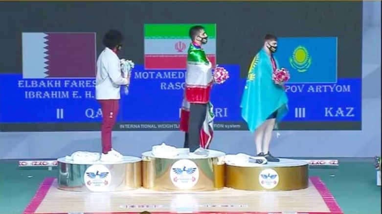 رسول معتمدی، پیروز مسابقات وزنه‌برداری ازبکستان